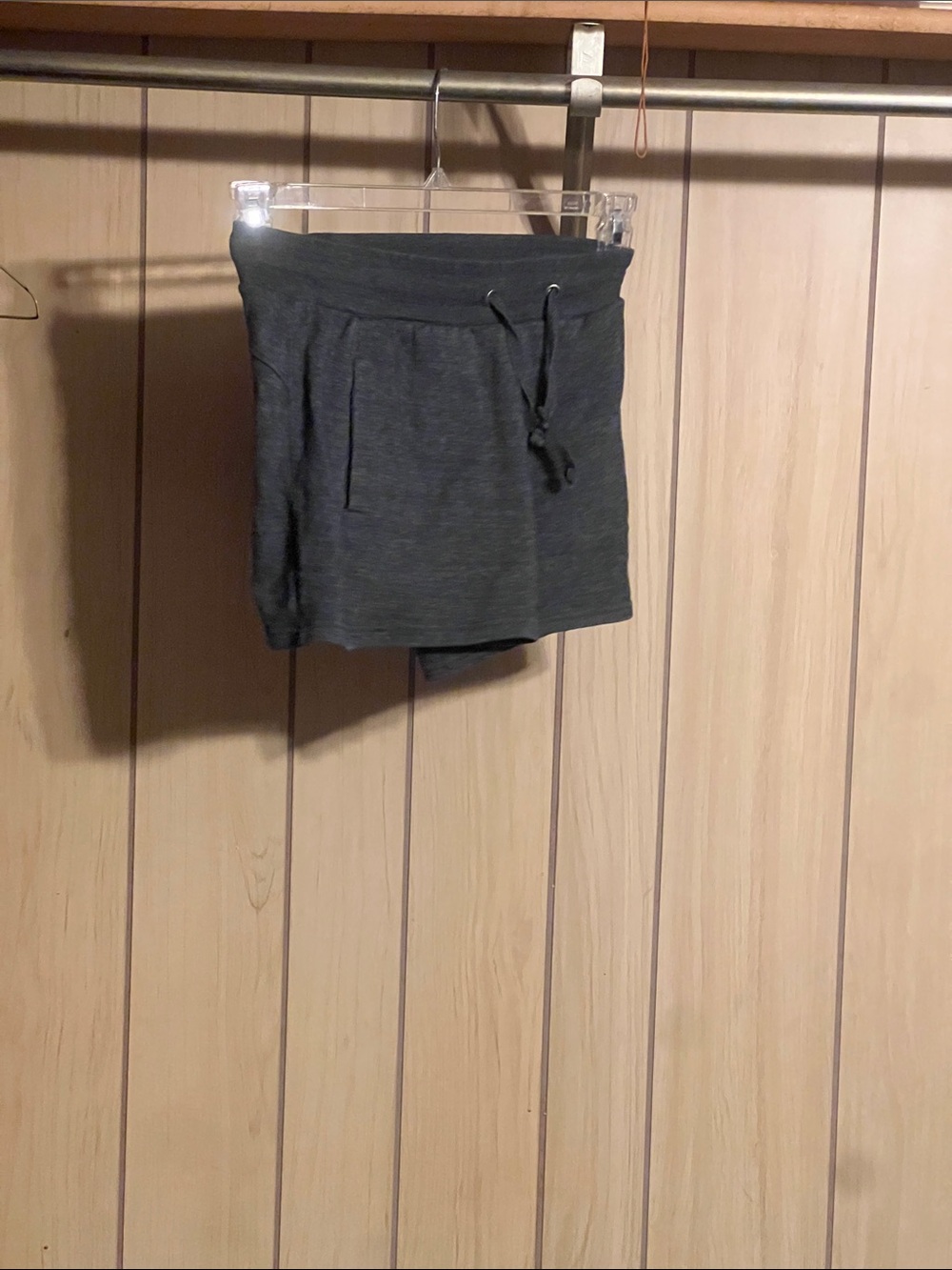 Women’s Casual Drawstring Short in Dark Gray